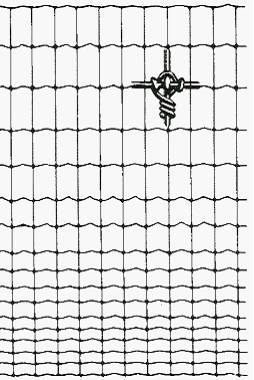 Fixed knot wire mesh deer fencing