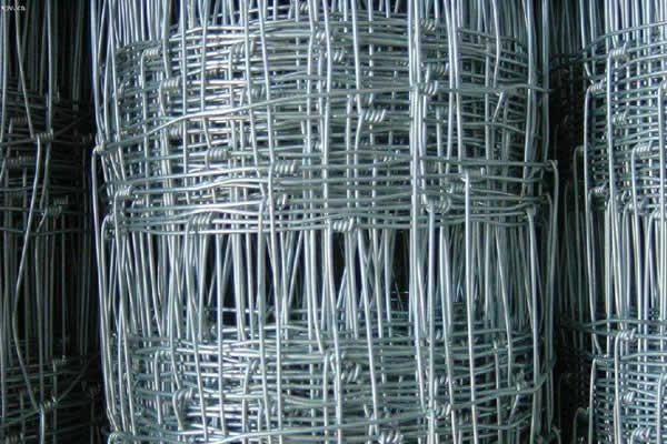 Hinged Joint Field Fence, Galvanized Wire Fence in Rolls 